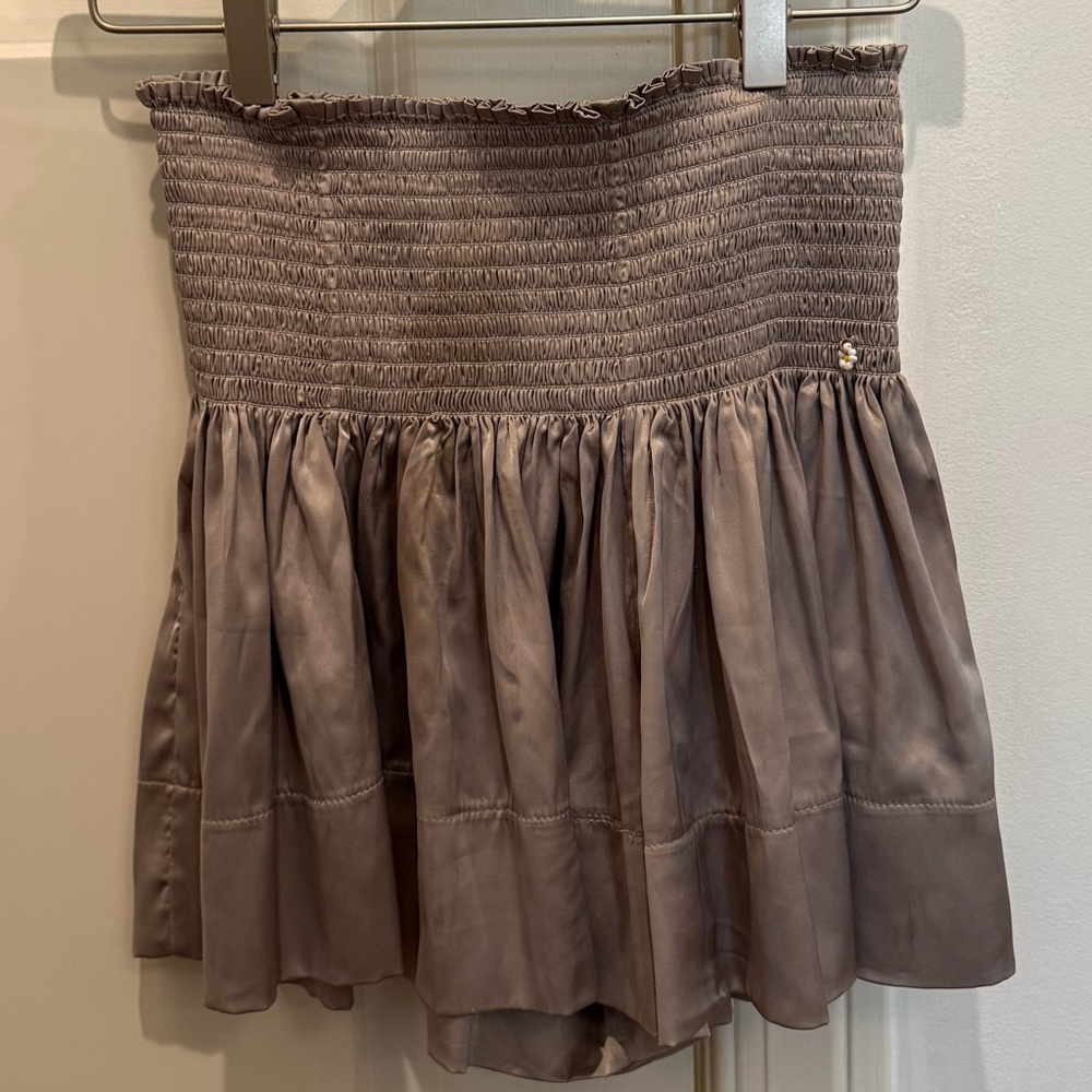Natural life champagne skort